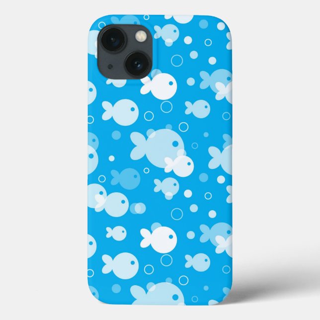 fish pattern Case-Mate iPhone case (Back)