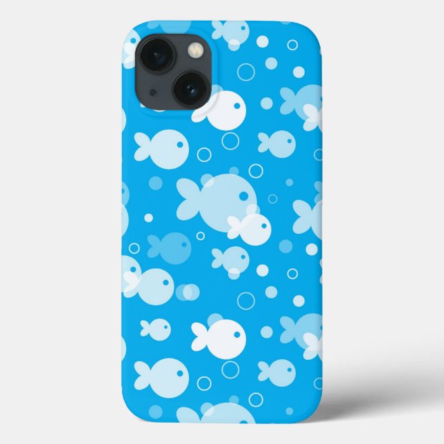 fish pattern Case-Mate iPhone case (Back)