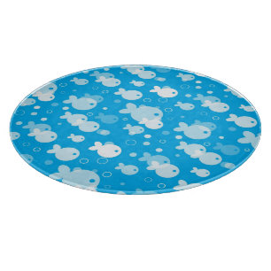 fish pattern cutting board