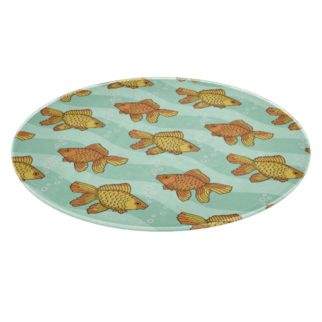 Fish-pattern Cutting Board (Corner)