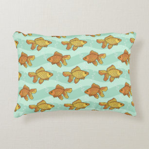 Fish-pattern Decorative Cushion