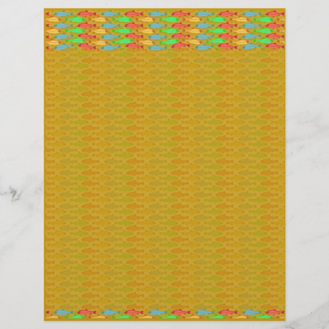fish pattern letterhead (Front)