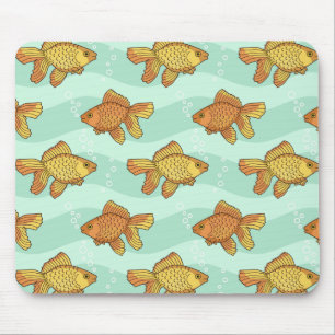 Fish-pattern Mouse Pad
