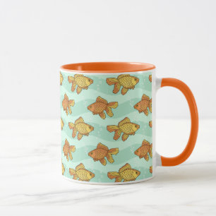 Fish-pattern Mug
