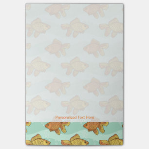 Fish-pattern Post-it Notes