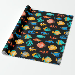 Fish Pattern Wrapping Paper