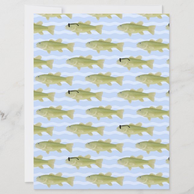fish patterned paper (Front)