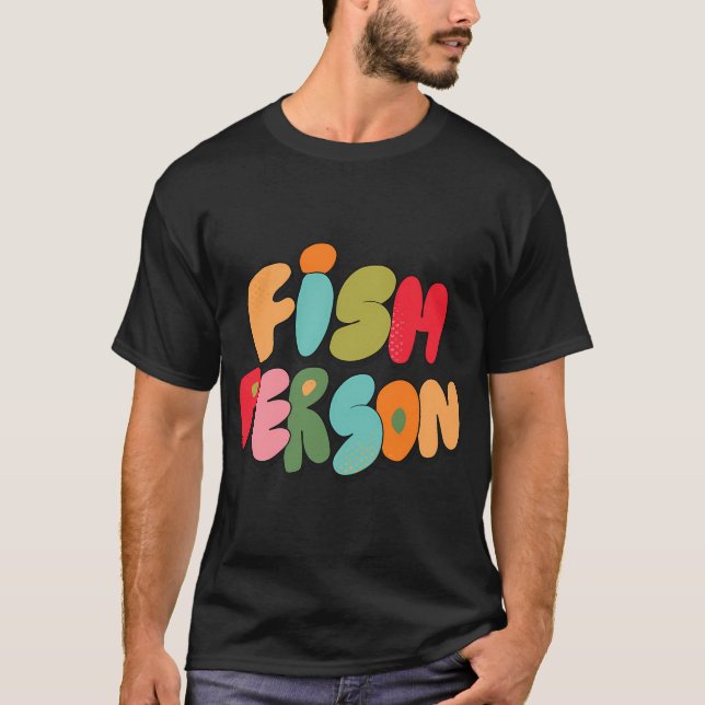 Fish Person (Version A) T-Shirt (Front)