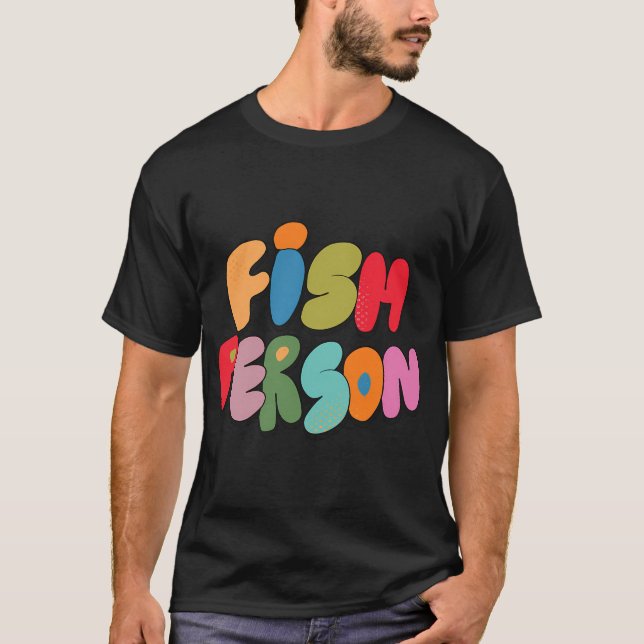 Fish Person (Version B) T-Shirt (Front)