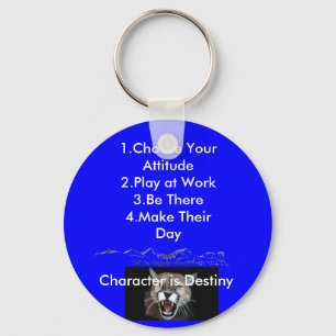 Fish Philosophy - Customised Key Ring