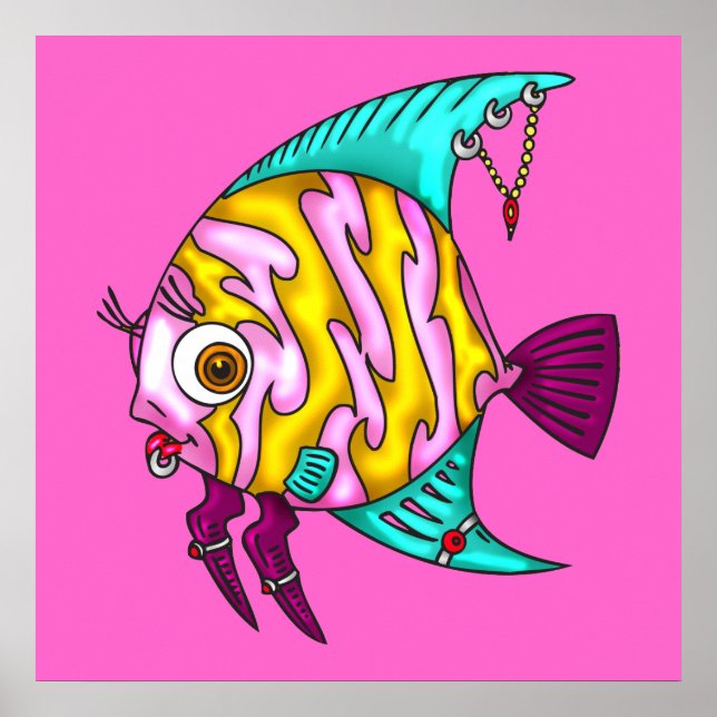 Fish Piercings Poster (Front)
