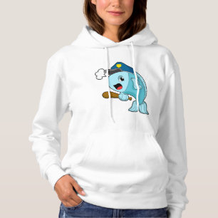 Fish Police officer Police hat Hoodie