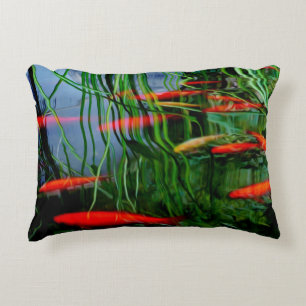 Fish Pond Decorative Cushion