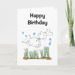 Fish Pond Follow The Dots Card
