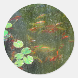 Fish Pond Sticker