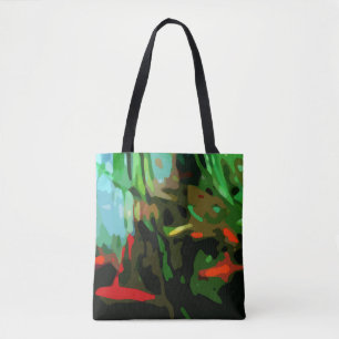 Fish Pond Tote Bag