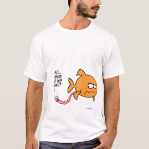 Fish Pooh White Shirts