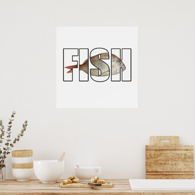 Fish Poster (Kitchen)