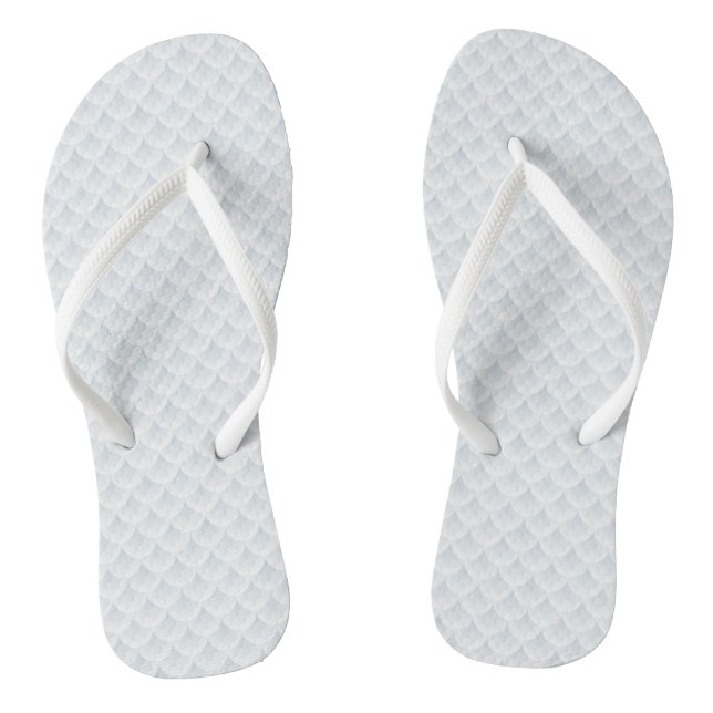fish scale abstract vector background jandals (Footbed)