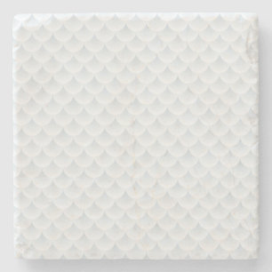 fish scale abstract vector background stone coaster