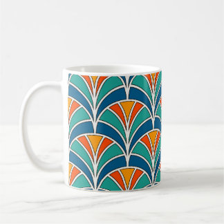 Fish Scale: Asian Traditional Coffee Mug