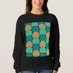 Fish Scale Hues Sweatshirt