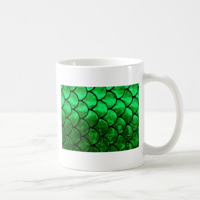 fish scales coffee mug (Right)