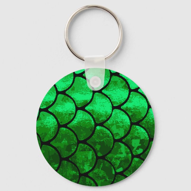 fish scales key ring (Front)