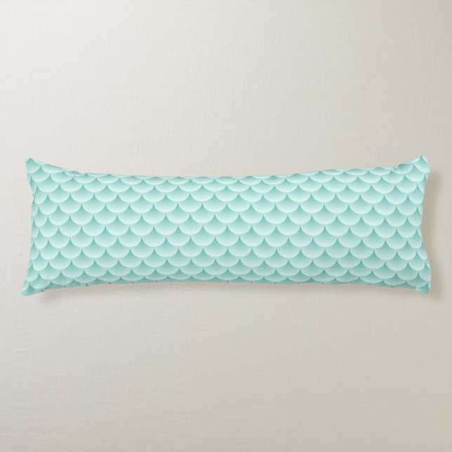 Fish Scales Pattern Body Cushion (Front)
