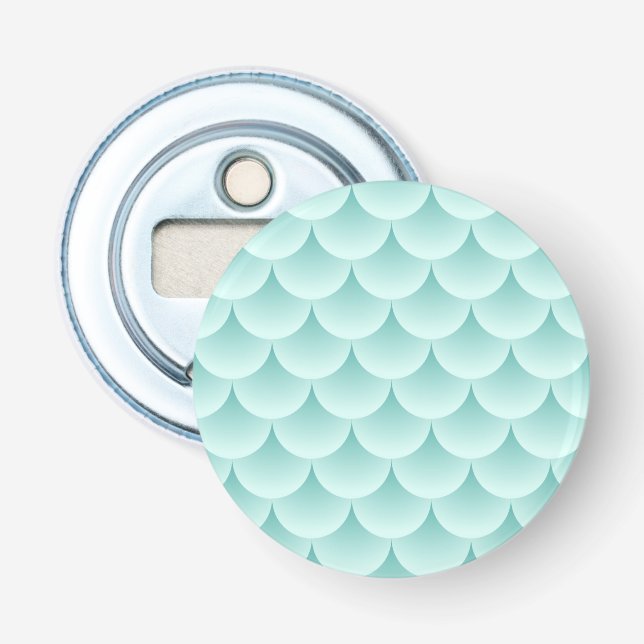Fish Scales Pattern Bottle Opener (Front)