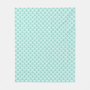 Fish Scales Pattern Fleece Blanket