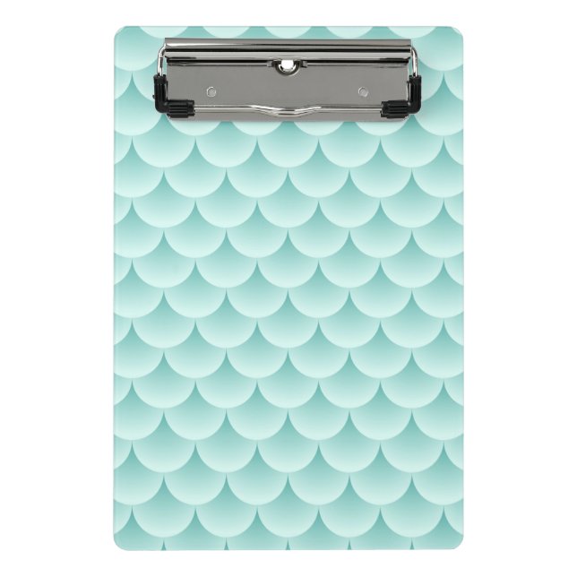 Fish Scales Pattern Mini Clipboard (Front)