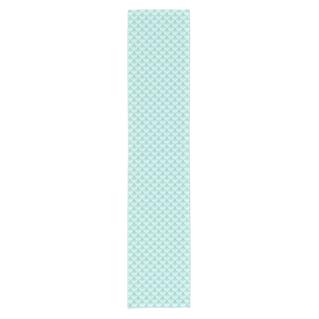 Fish Scales Pattern Short Table Runner (Front)
