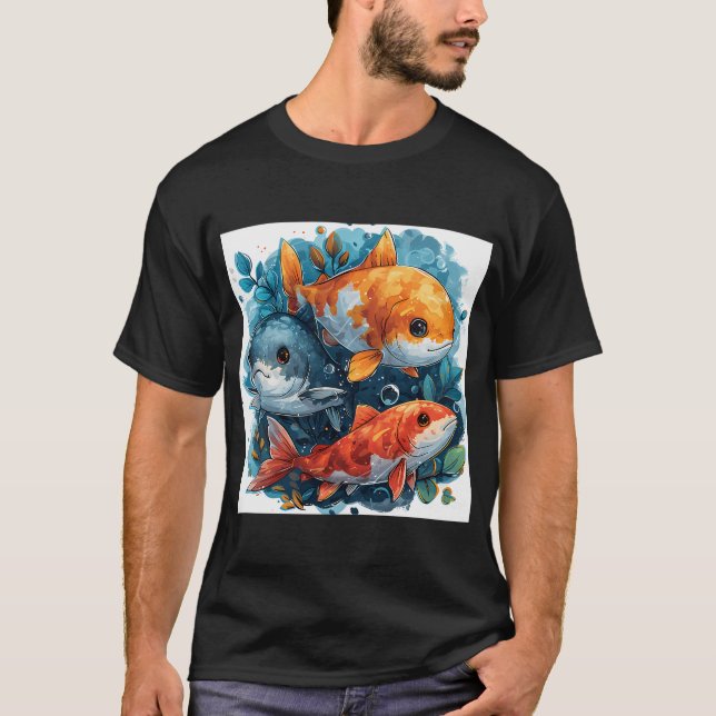 Fish Serenity in Motion #2 T-Shirt (Front)