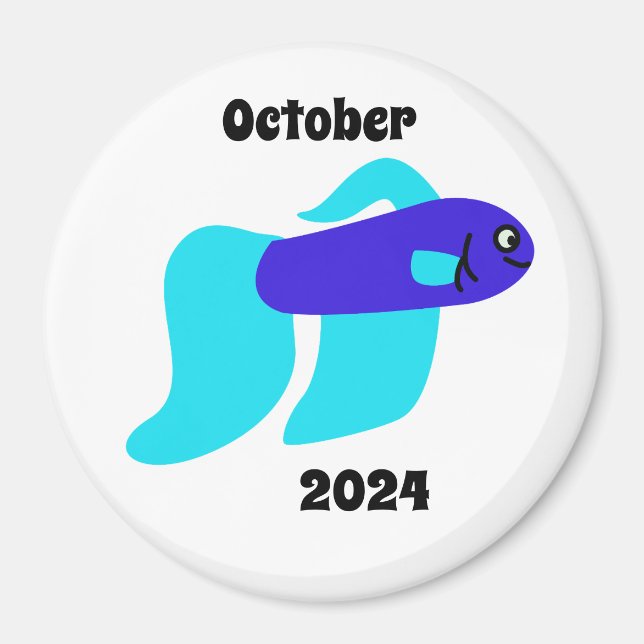 Fish, Siamese Magnet (Front)