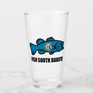 Fish South Dakota Glass