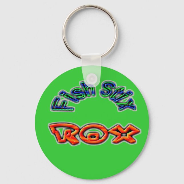 Fish Stix Rox! CCBC Fort Worth, TX Key Ring (Front)