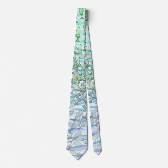Fish Swarm Tie (Front)