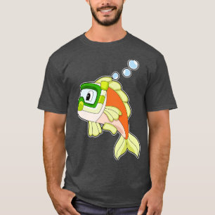 Fish Swimming Snorkel T-Shirt