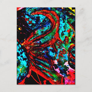 "Fish Tail" JTG Art Postcard