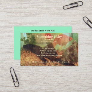 Fish Tank Business Card