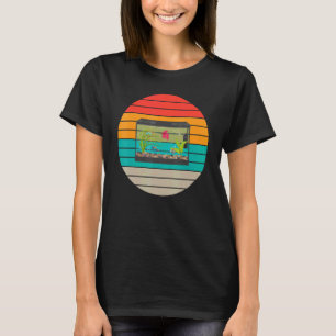 Fish Tank Vintage Retro Graphic Print For Aquarist