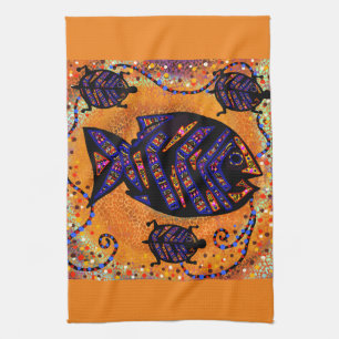 FISH TEA TOWEL
