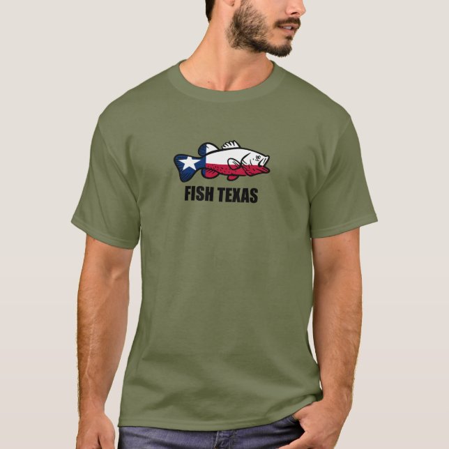 Fish Texas T-Shirt (Front)