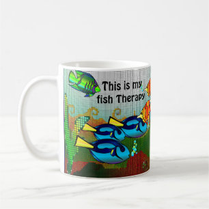 Fish Therapy Coffee Mug