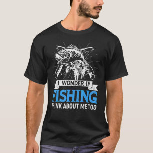 Fish Think About Me Fishkeeping Aquarist Aquarium T-Shirt