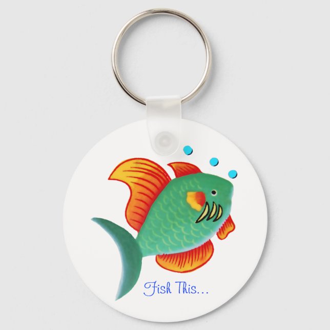 Fish This Key Ring (Front)