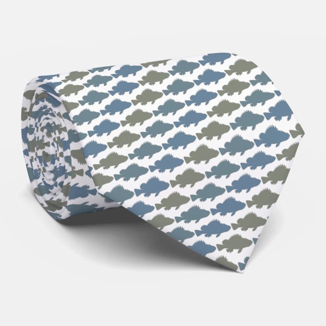 Fish Tie Armani Greys (Rolled)