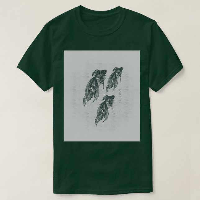 Fish together T-Shirt (Design Front)
