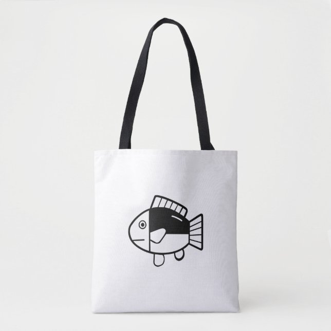 Fish Tote Bag (Front)